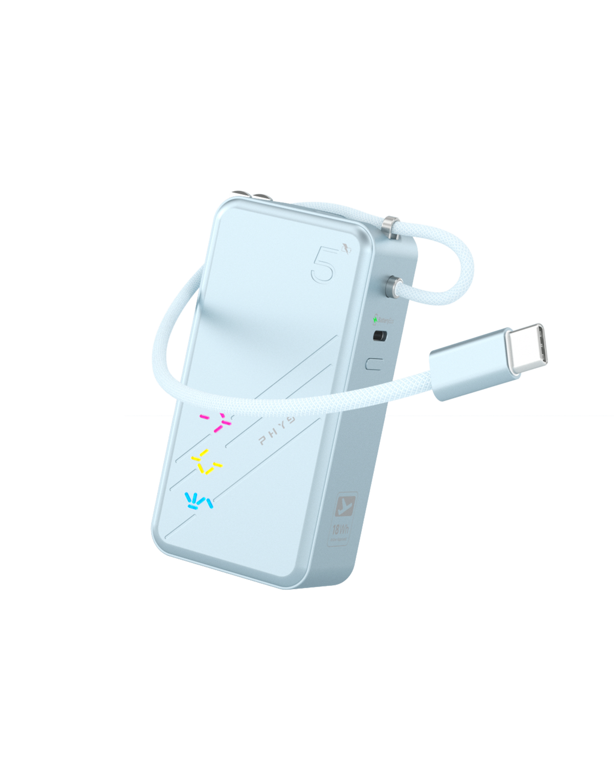 Eco RGB 3-in-1 Power Bank 5K (5000mAh)