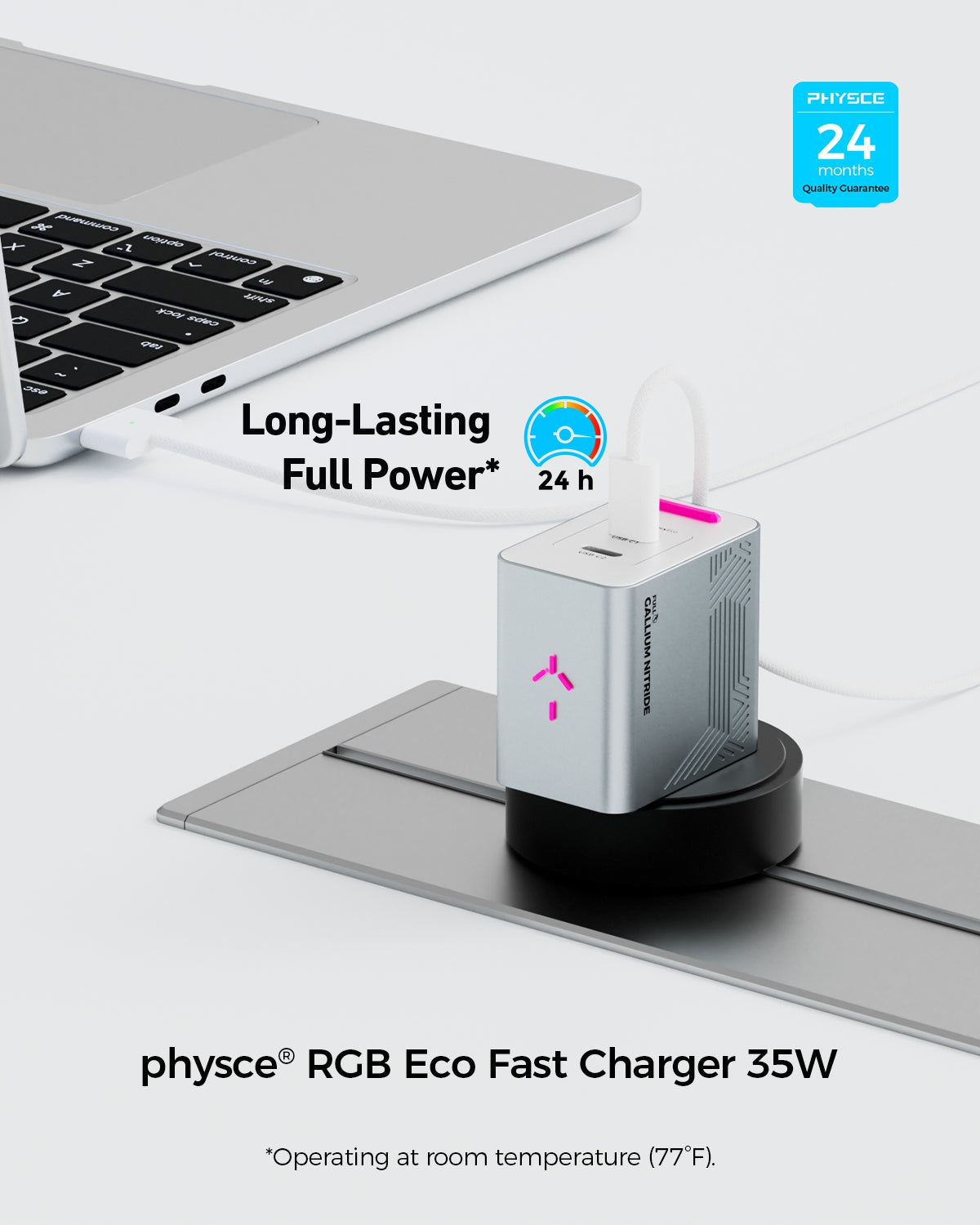 RGB ECO Fast Charger 35W (2 Ports)