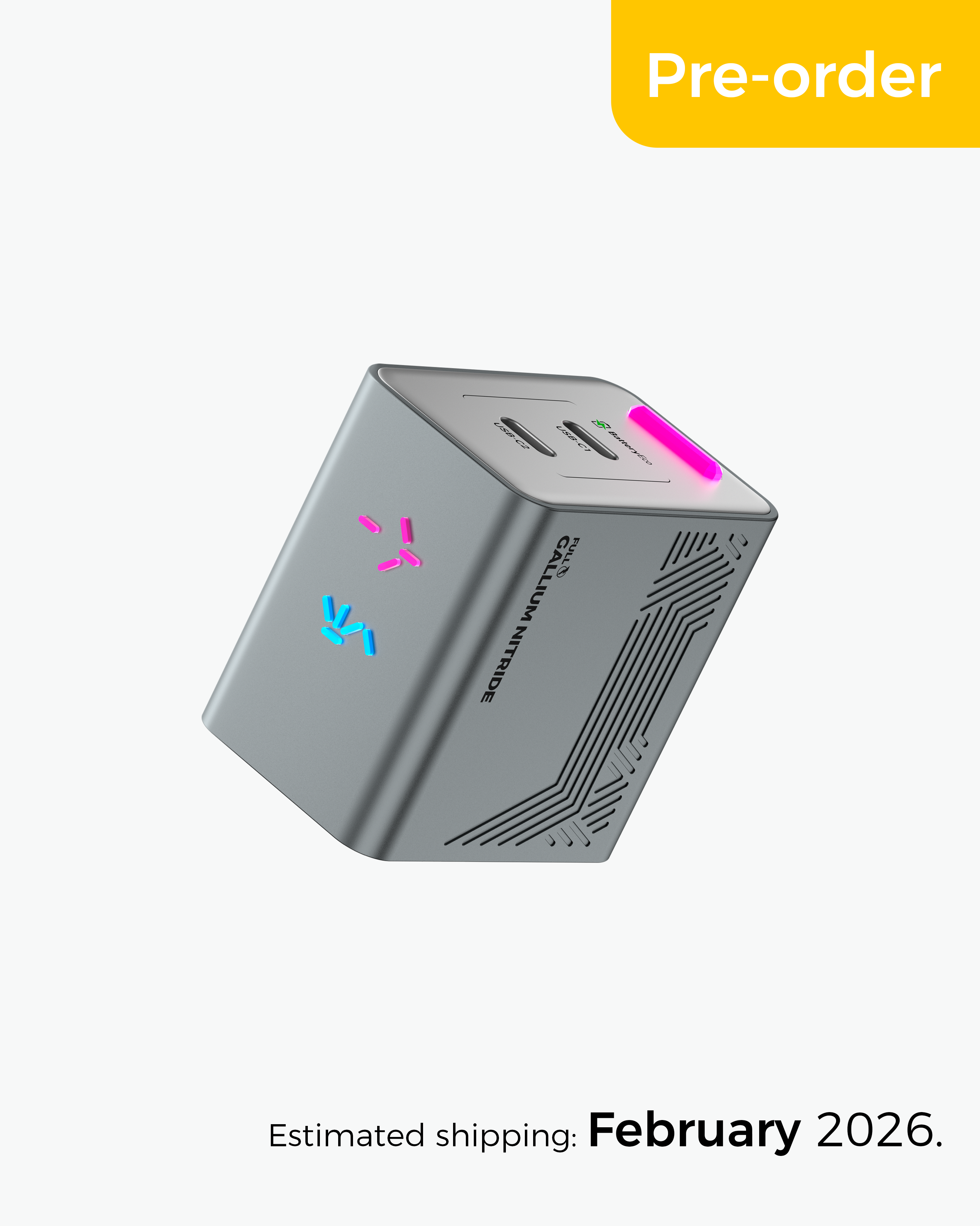 RGB ECO Fast Charger 45W (Pre-order)