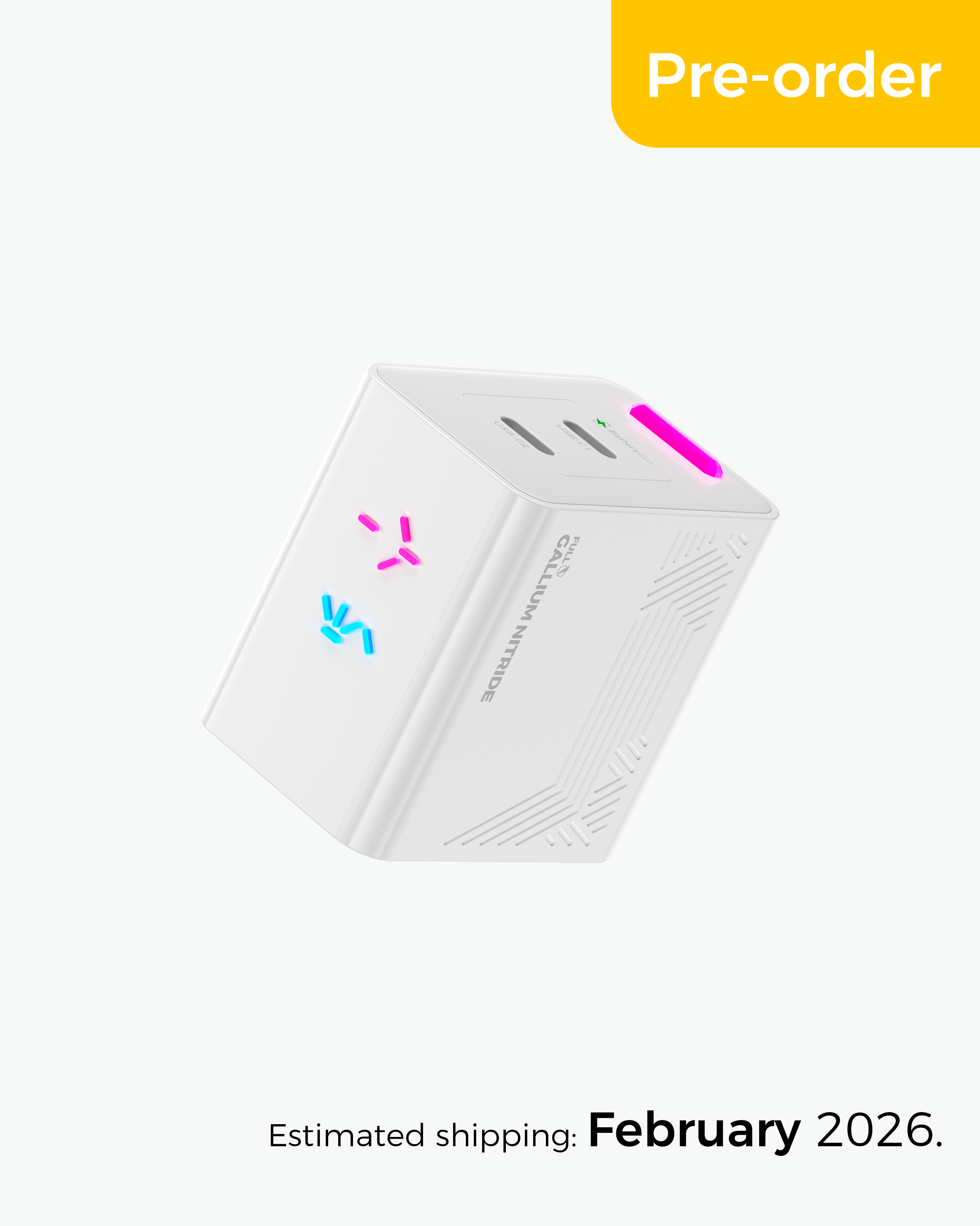 RGB ECO Fast Charger 45W (Pre-order)