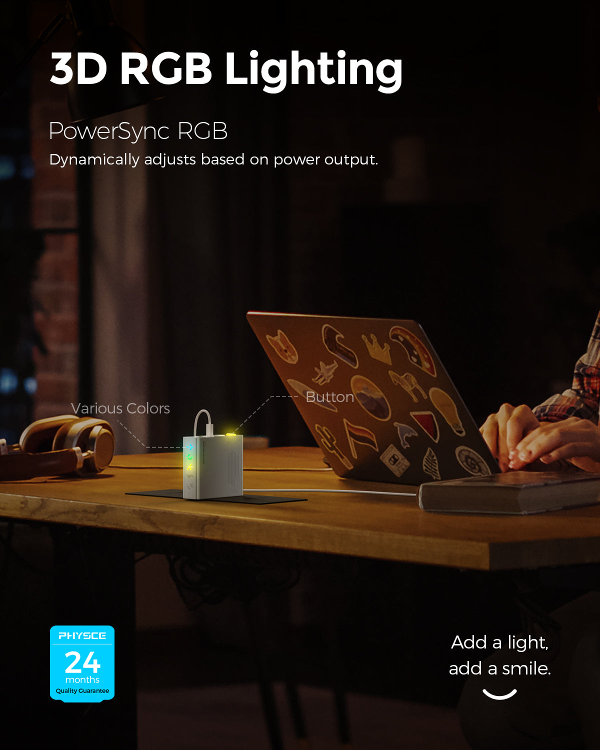 RGB ECO Fast Charger 140W  (Pre-order)