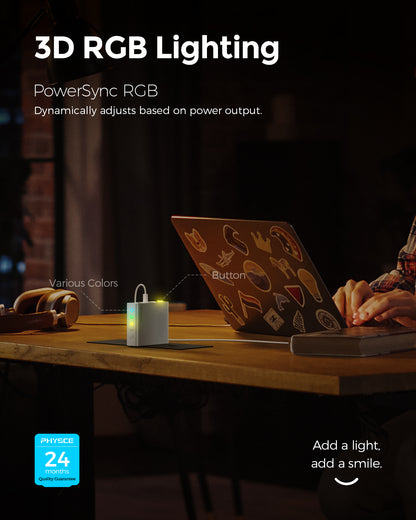 RGB ECO Fast Charger 140W  (Pre-order)