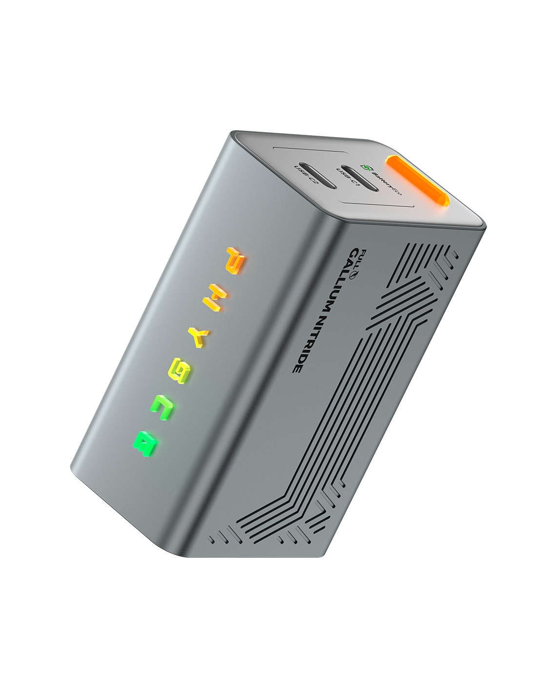 RGB ECO Fast Charger 67W (2 Ports)